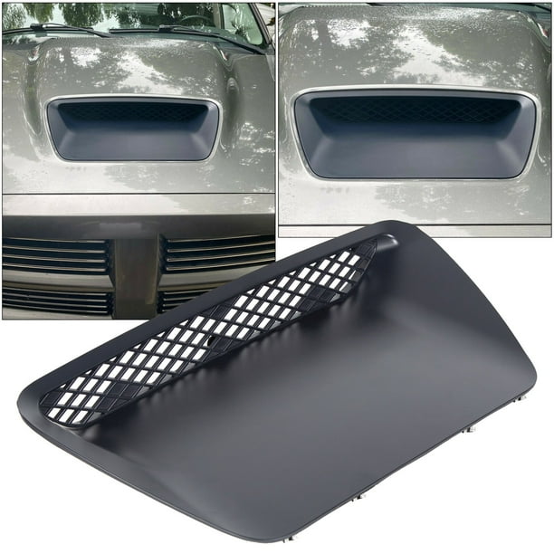 2x Car Hood Scoop Carbon Style Bonnet Air Vent Decorative Accessories Plastic zx 2x Car Hood Scoop Carbon Style Bonnet Air Vent Decorative Accessories Plastic zx